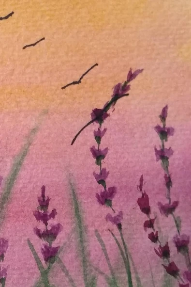 Independently Published Floral Heathers Watercolour Book Cover: Sketchbook With A Beautiful Watercolour Book Cover. Sketchbook For Drawing, Taking Notes, Daily Practice. ürün görseli 1