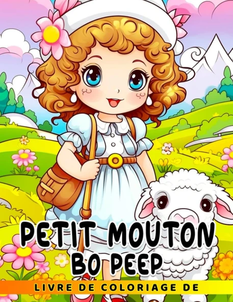Independently Published Livre De Coloriage De Petit Mouton Bo Peep: Le Cadeau Parfait Pour Les Fans Qui Aiment Les Ani ürün görseli 1