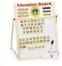 Hamaha Çocuk Manyetik Yazı Tahtası Ahşap Eğitim Çocukları Matematik ürün görseli 1