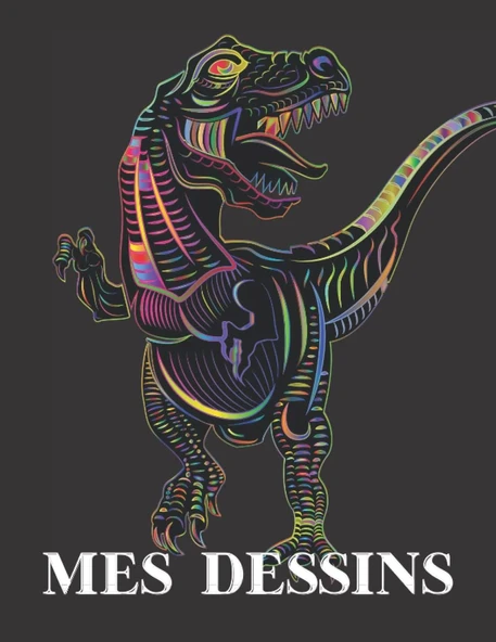 Independently Published Mes Dessins: Carnet De Dessin – Cahier De Croquis - Format A4-100 Pages Blanches - Couverture Souple - Pour Dessiner, Écrire Ou Faire Des Croquis (French Edition) ürün görseli 1