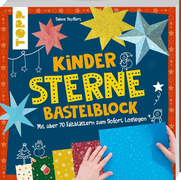 Kinder-Sterne-Bastelblock: Mit Über 70 Faltblättern Zum Sofort Loslegen ürün görseli 1