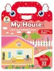 Lino Tekrar Tekrar Kullanılabilen İlk Sticker Kitabım My House ürün görseli 1