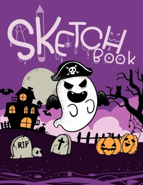 Sketchbook: Sketchbook - Large 120 Pages Blank Drawing Pad : Sketch Book For Kids | Paper Drawing And Write Journal | Cute Gift For Children | “8.5X11” ürün görseli 1