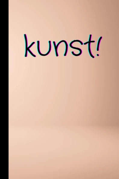 Kunst!: Ästhetisches 6X9 Skizzenbuch Mit Leerem Papier Zum Zeichnen, Malen, Skizzieren Und Schreiben (Superior Gold Pastel Cover 1) ürün görseli 1