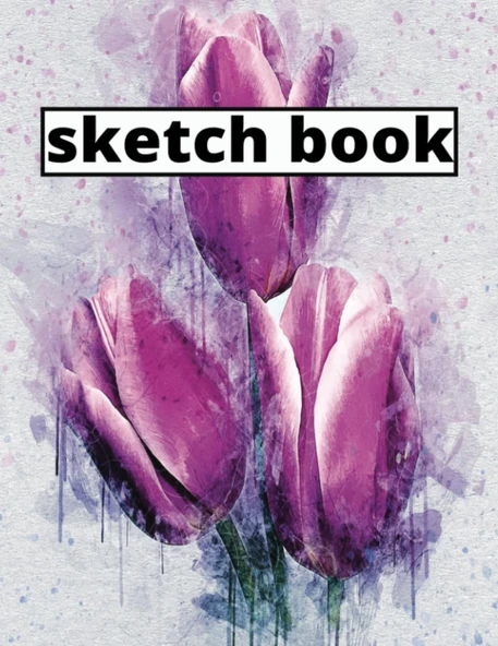 Sketch Book: Notebook For Drawing, Writing, Painting, Sketching Or Doodling ürün görseli 1