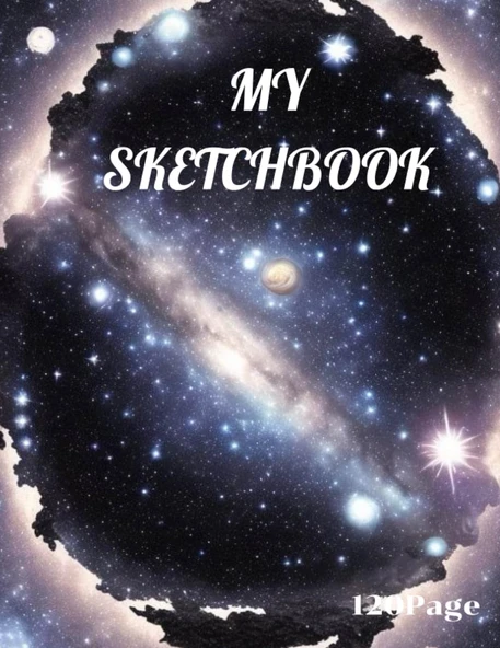 My Sketch Book: Sketchbook,Art Journal,Drawing Book,Artist Notebook,Creative Journal,Artist'S Sketchbook ürün görseli 1