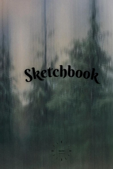 Artistic Sketchbook, 100 Sheets, White Sketch Pad, Sketchbook Hardcover (''6 X 9 Inch'' Hardcover) ürün görseli 1