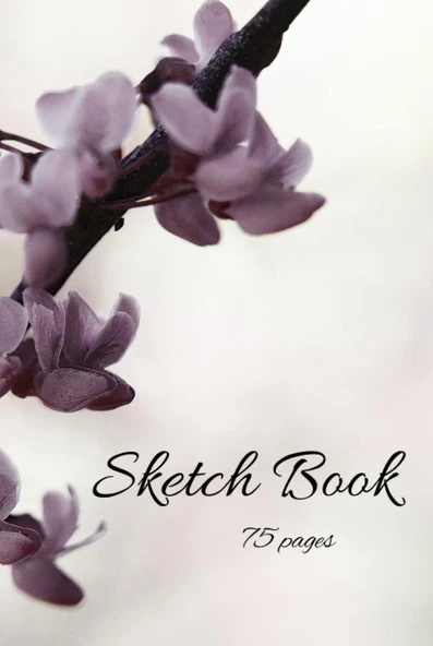 Independently Published Sketch Book - Drawing Paper - 75 Page - Hard Cover: Draw It Yourself Hard Cover Sketching Paper ürün görseli 1