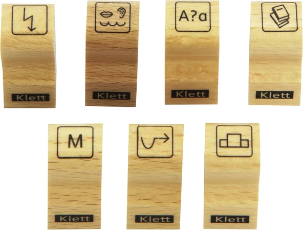 Stempel Fresch Strategien: Stempelset (Ve 7) Klasse 1-4 (Zebra. Ausgabe Ab 2011): Neubearbeitung ürün görseli 1