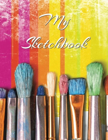 My Sketchbook: Perfect Sketchbook, Notebook For Drawings And Paintings, Writing 120 Pages, 8.5X11 ürün görseli 1