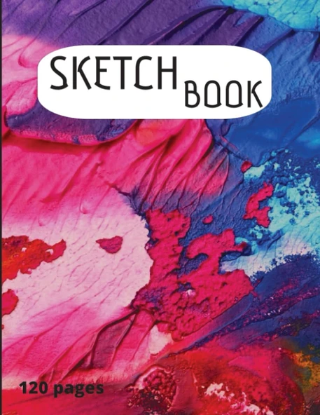 Sketch Book: Notebook For Drawing, Writing, Painting, Sketching Or Doodling ürün görseli 1