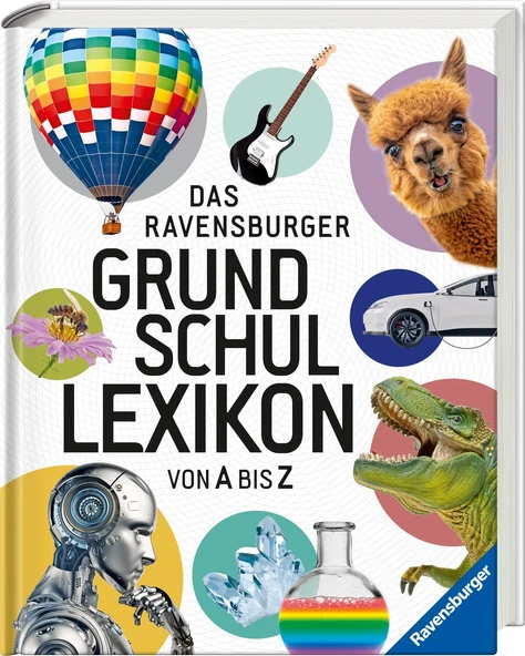 Ravensburger Grundschullexikon Von A Bis Z - Topaktuelles Kinderlexikon Für Die Grundschule, Wissen Für Ab 6 Jahre, Geschenk Zur Einschulung Für Mädchen Und Jungen ürün görseli 1