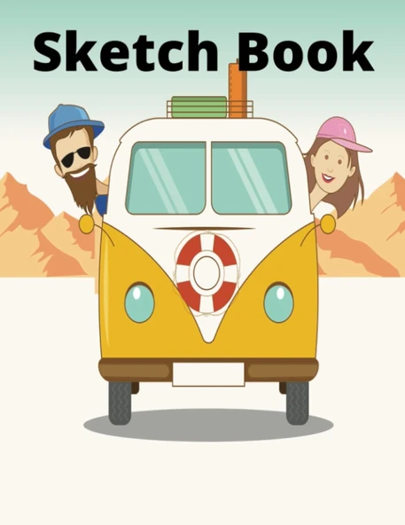 Sketch Book: Notebook For Drawing, Writing, Painting, Sketching Or Doodling, 120 Pages. (Spanish Edition) ürün görseli 1