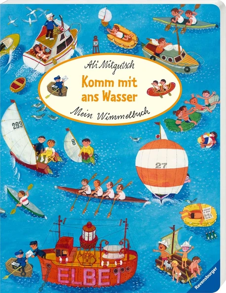 Mein Wimmelbuch: Komm Mit Ans Wasser ürün görseli 1