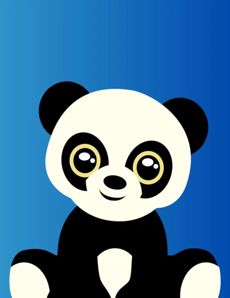 Sketch Book: Cute Panda Cover (8.5 X 11) Inches 110 Pages, Blank Unlined Paper For Sketching, Drawing , Whiting , Journaling & Doodling (Extra Large (8.5 X 11) Inches) ürün görseli 1