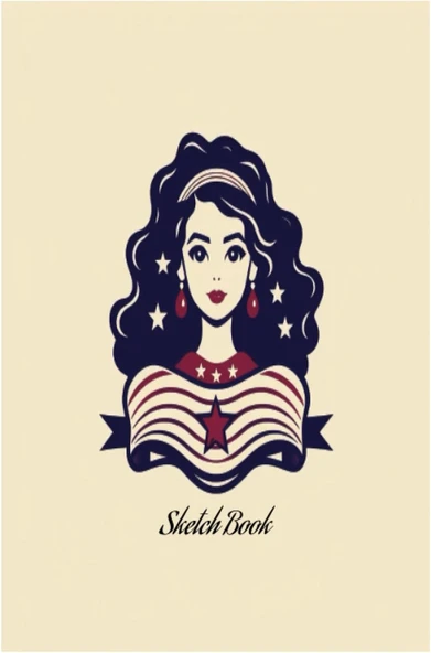 Sketch Book: Notebook For Drawing, Writing, Painting Or Sketching- Size 6" X 9" - 110 Pages ürün görseli 1
