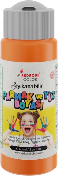 Turuncu Parmak Boyası 60Ml ürün görseli 1