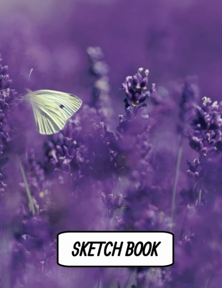 Sketch Book: Notebook For Drawing, Sketching, Doodling, & Writing With Unlined Blank White Pages ürün görseli 1