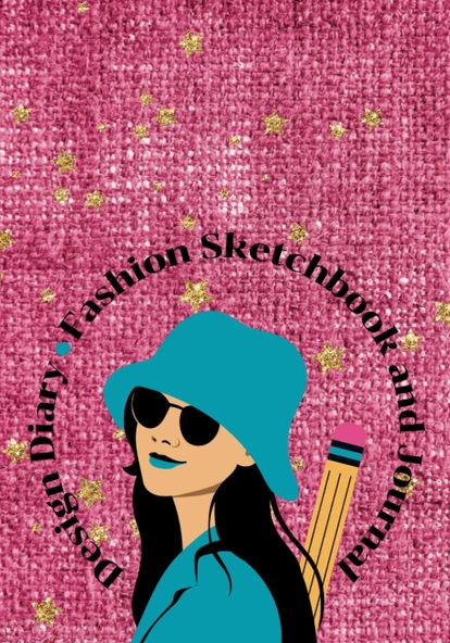 Sketchbook And Journal: A Comprehensive Notebook For Sketching, Inspiration, Trends, Fabrics, Tricks, Wishlist, And Reflections. ürün görseli 1
