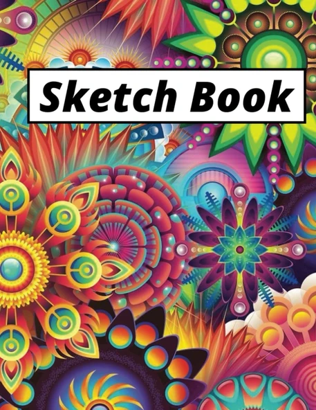 Sketch Book: Notebook For Drawing, Writing, Painting, Sketching Or Doodling ürün görseli 1