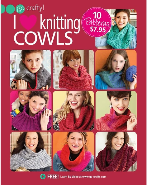 I Love Knitting Cowls (Go Crafty!) ürün görseli 1