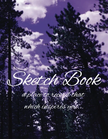 Independently Published Sketch Book: Ideal For Sketching, Coloring, Drawing, Doodling, And Therapy. 120 Pages, 8.5X11: Unlined White Paper Journal/Sketch Pad. Framed And ... Which Inspires You; S ürün görseli 1