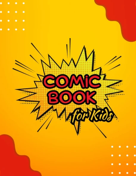 Blank Comic Book For Kids Create Your Own Comics Sketchbook: Empty Drawing Journal For Little Ones With Variety Of Templates And Panels, 8.5" X 11" Big Size 120 Pages ürün görseli 1