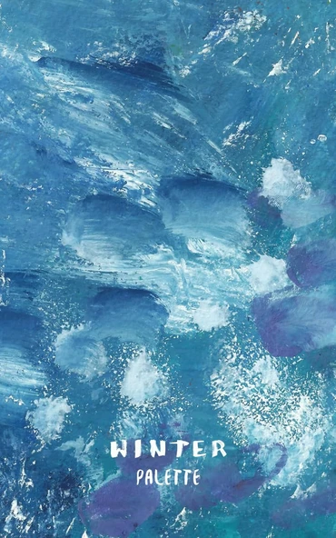 Winter Palette Sketchbook: Dot Grid White Paper, 140 Pages, 5X8 In (12.7X20.32 Cm), Abstract Gouache Painting Cover | For Drawing, Writing, Sketching ... Students, Teachers And Lovers ürün görseli 1