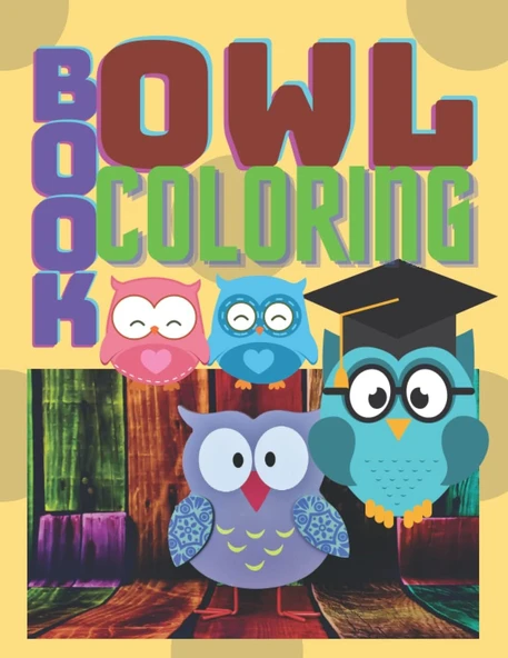 Independently Published Owl Coloring Book For Kids, Drawing Book, Owl Color Pages For Printing, Easy Drawing Book For Kids 5 Yeae Old To 10 Yeae Old 30 Pages ürün görseli 1