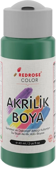 Red Koyu Yeşil Akrilik Boya 60 Ml ürün görseli 1