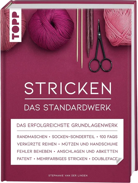 Stricken - Das Standardwerk: Das Erfolgreichste Grundlagenwerk. Mit Vielen Aktuellen Trend- Und Spezialtechniken, Über 1.200 Abbildungen, 100 Faqs Und 180 Minuten Online-Videos ürün görseli 1