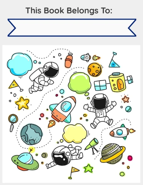 Kids Doodle And Sketch Book (120 Pages, 8.5X11) ürün görseli 1
