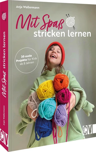 Stricken Für Anfänger – Mit Spaß Stricken Lernen: 20 Coole Projekte Für Kids Ab 8 Jahren. Einfache Strickmuster Mit Rechten Maschen Für Schnelle Erfolge ürün görseli 1