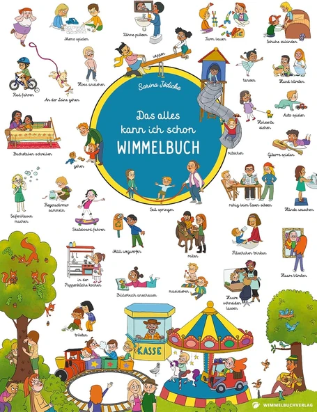 Das Kann Ich Schon - Wimmelbuch ürün görseli 1