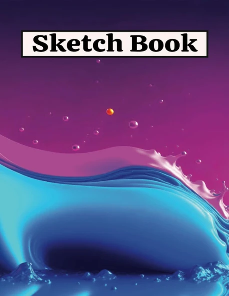 Sketch Book: Notebook For Drawing, Writing, Painting, Sketching Or Doodling, Paperback ürün görseli 1