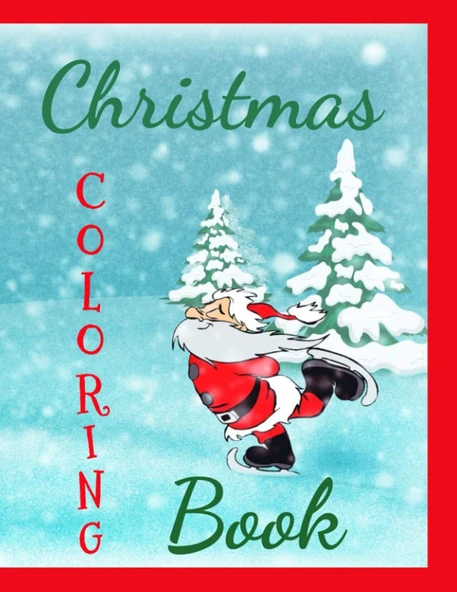 Christmas Coloring Book 8.5"X 11" ürün görseli 1
