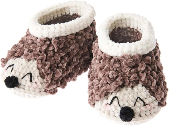 Ricorumi T??? Seti "Baby Booties" Kirpi ürün görseli 1