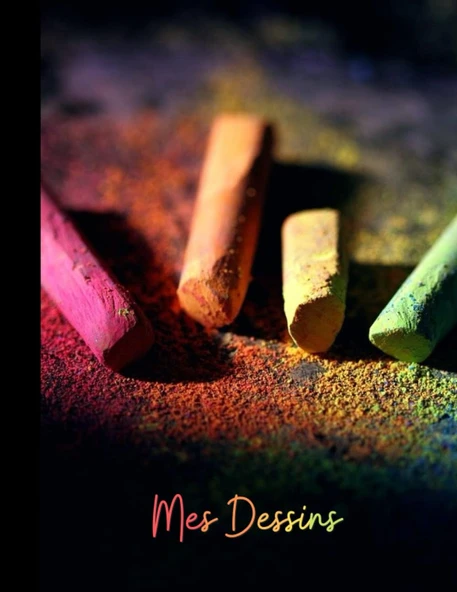 Independently Published Mes Dessins: Carnet De Dessin – Cahier De Croquis - Format A4-100 Pages Blanches - Couverture Souple - Pour Dessiner, Écrire Ou Faire Des Croquis (French Edition) ürün görseli 1