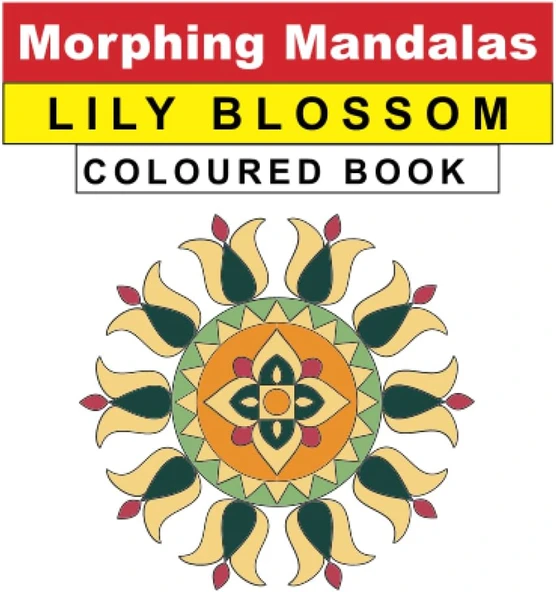 Independently Published Morphing Mandalas Blossom Coloured Book ürün görseli 1