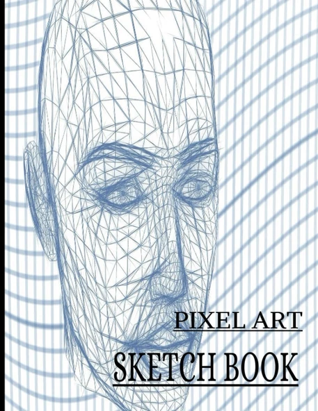 Independently Published Pixel Grid Paper Sketch Book ürün görseli 1