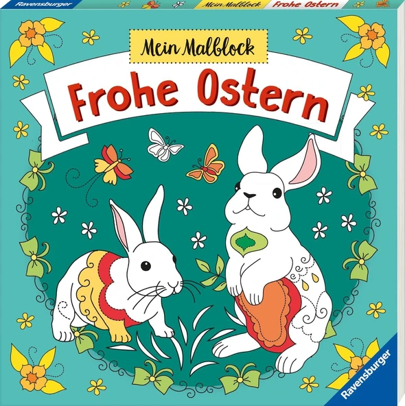 Mein Malblock Frohe Ostern - Malen Ab 6 Jahren ürün görseli 1