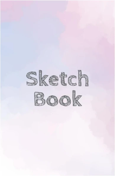 Sketch Book: Notebook For Drawing, Writing, Painting, Sketching Or Doodling, 100 Pages, 6" X 9" (Premium Abstract Cover Vol.1) ürün görseli 1