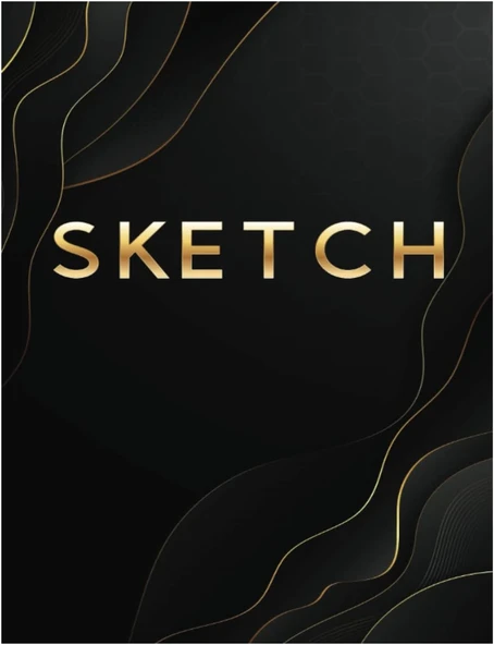 Elegant Sketch Book: Notebook For Drawing, Writing, Painting, Sketching Or Doodling, 120 Pages, 8.5X11 ürün görseli 1