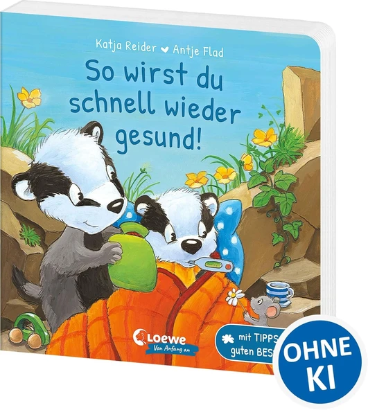 So Wirst Du Schnell Wieder Gesund!: Liebevolles Pappbilderbuch Für Ab Monaten - Mit Tipps Zur Guten Besserung ürün görseli 1
