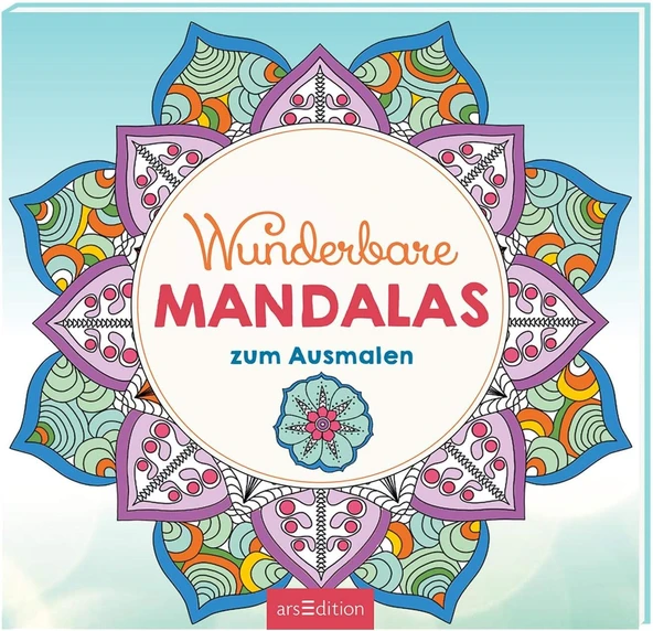 Wunderbare Mandalas Zum Ausmalen ürün görseli 1