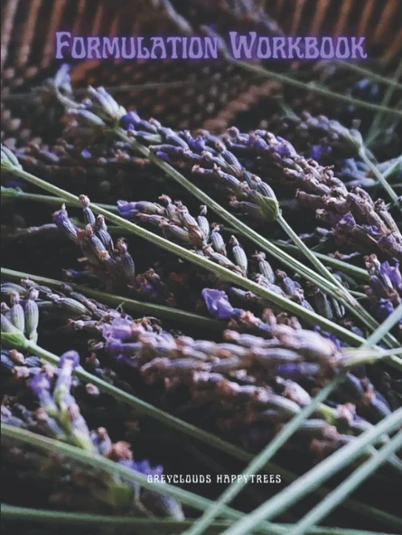 Herbal Formulation Recipe Journal - Lavender Cover ürün görseli 1