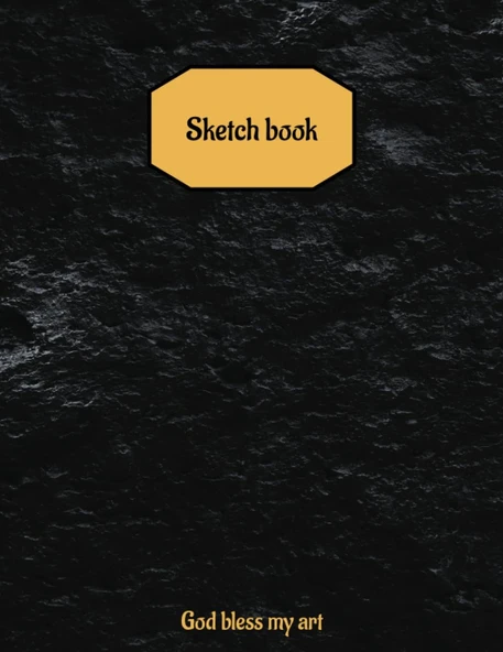 Sketch Book: Notebook For Drawing, Sketching Or Doodling, Painting, Writing. “Model: Mystical Category: God Bless My Art”, 120 Pages, 8.5X11 (Spanish Edition) ürün görseli 1