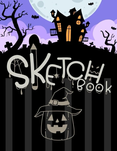 Sketchbook: Sketchbook - Large 120 Pages Blank Drawing Pad : Sketch Book For Kids | Paper Drawing And Write Journal | Cute Gift For Children | “8.5X11” ürün görseli 1