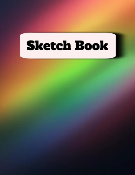 Sketch Book: Notebook For Drawing, Writing, Painting, Sketching Or Doodling ürün görseli 1