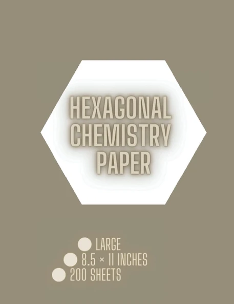 Hexagonal Chemistry Paper ürün görseli 1